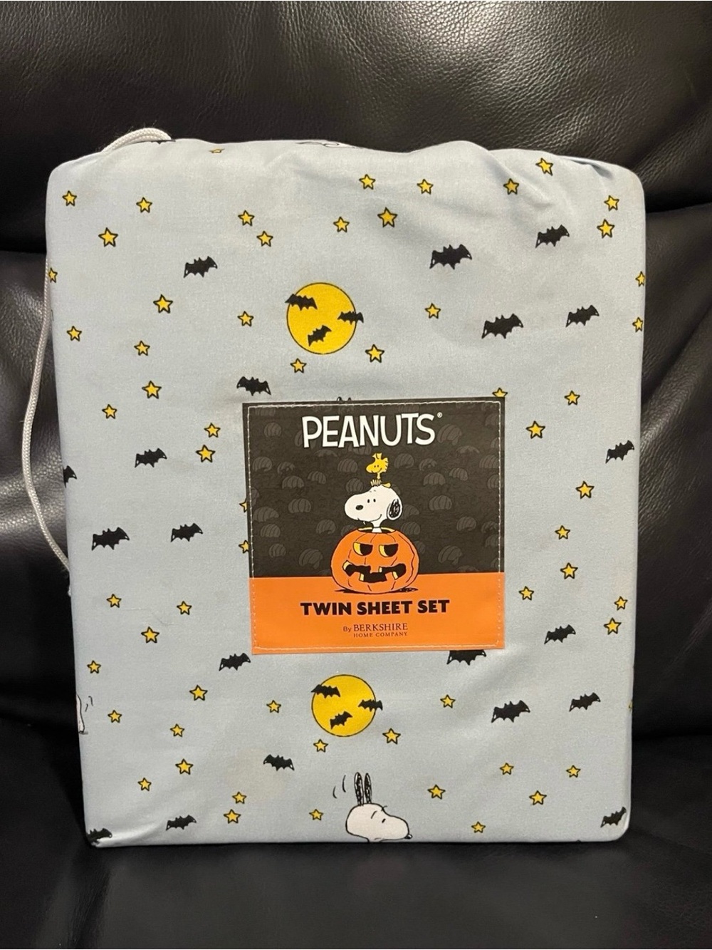 Halloween Peanuts Twin Sheet Set - Peanuts Halloween Ghost Boo Twin Sheet Set